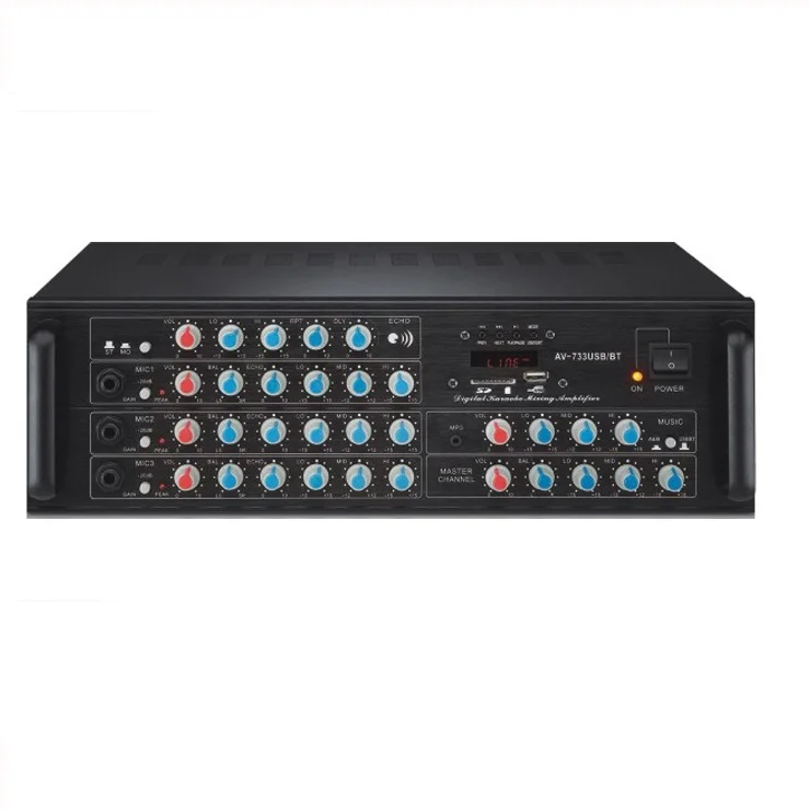 

Philippines PROMAC AV-733 new products electric dj KTV professional amplifier, Black
