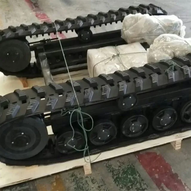 Customized Electric Crawler Chassis - 100-2000 Kg Capacity