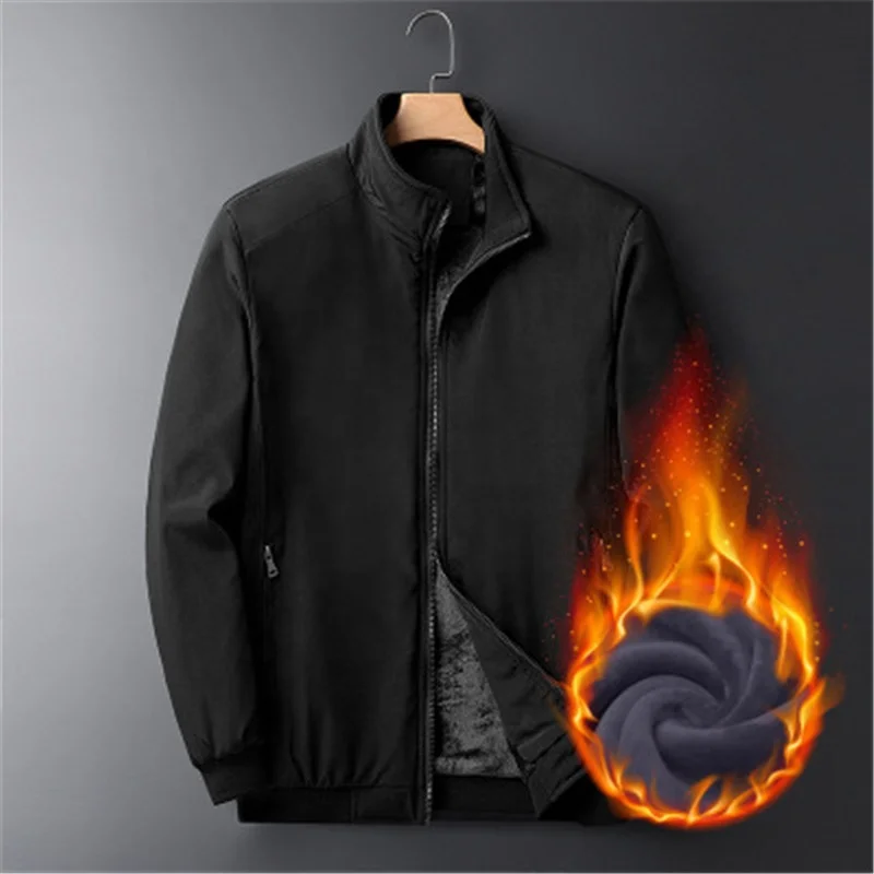 

Men's Casual Windproof Sports Jackets, Black/blue