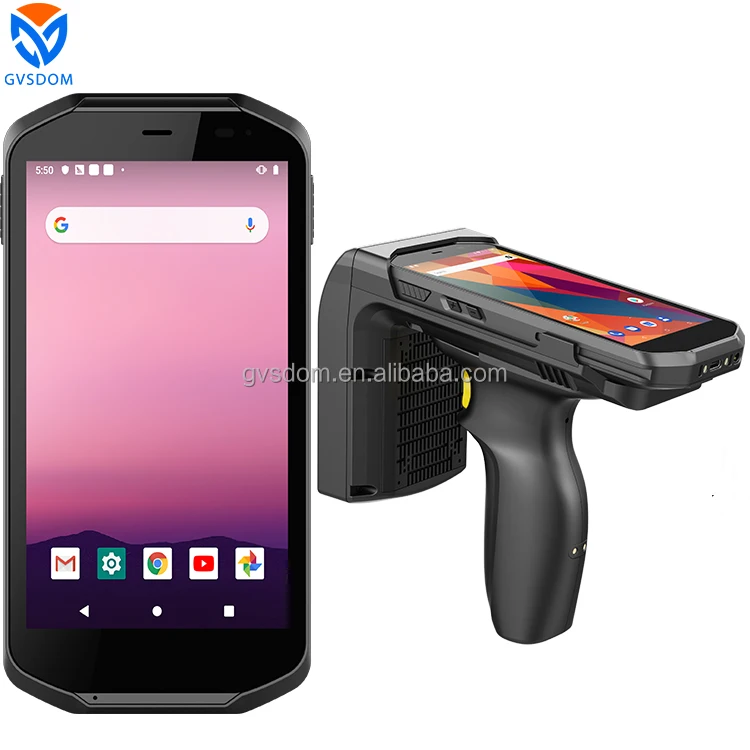 

5 inch Handheld Rugged PDA android 9 OS GMS Passed Handheld PDA 2D qr Barcode Scanner mobile Data Terminal