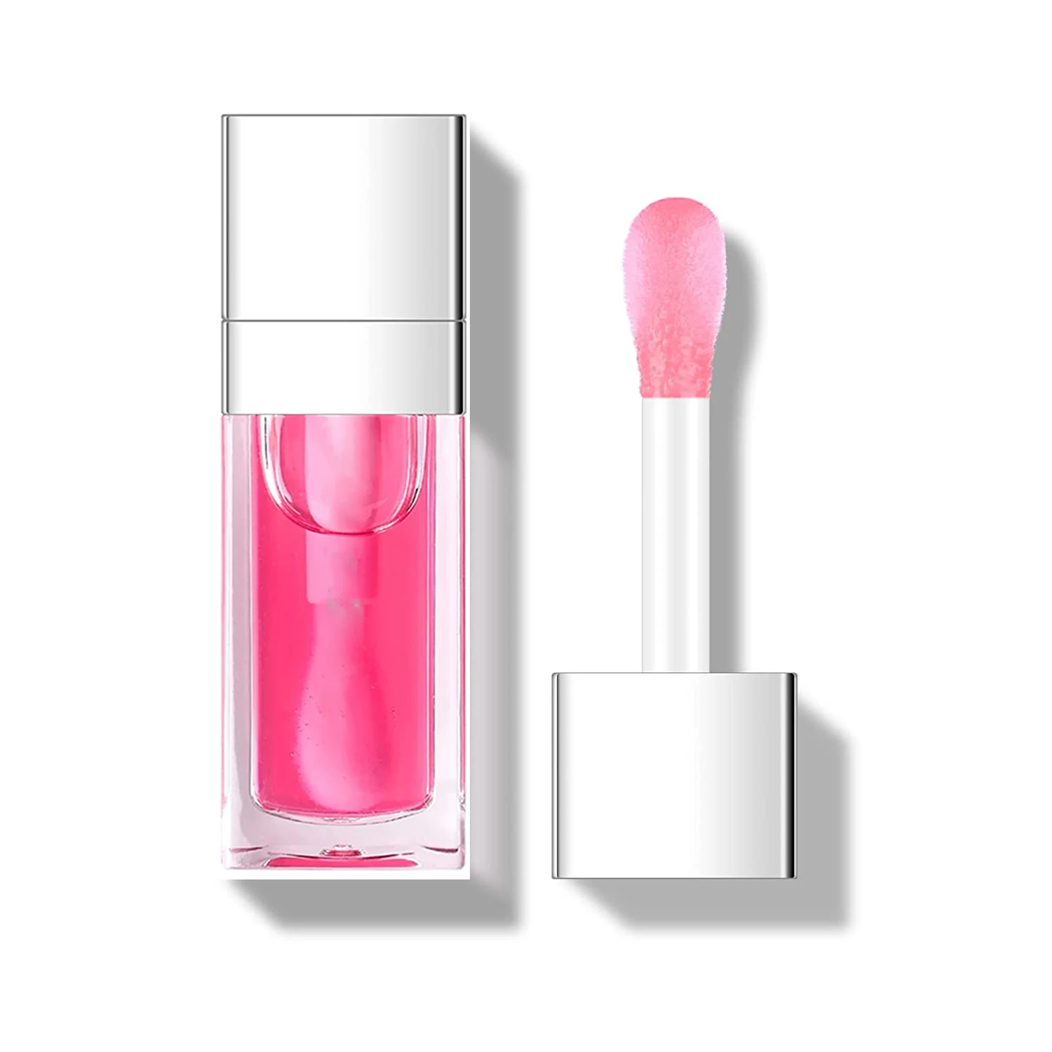 Wholesale Color Changing Lip Plumper Flavoring Oil Fruit Tint Glow Private Label Lip Oil