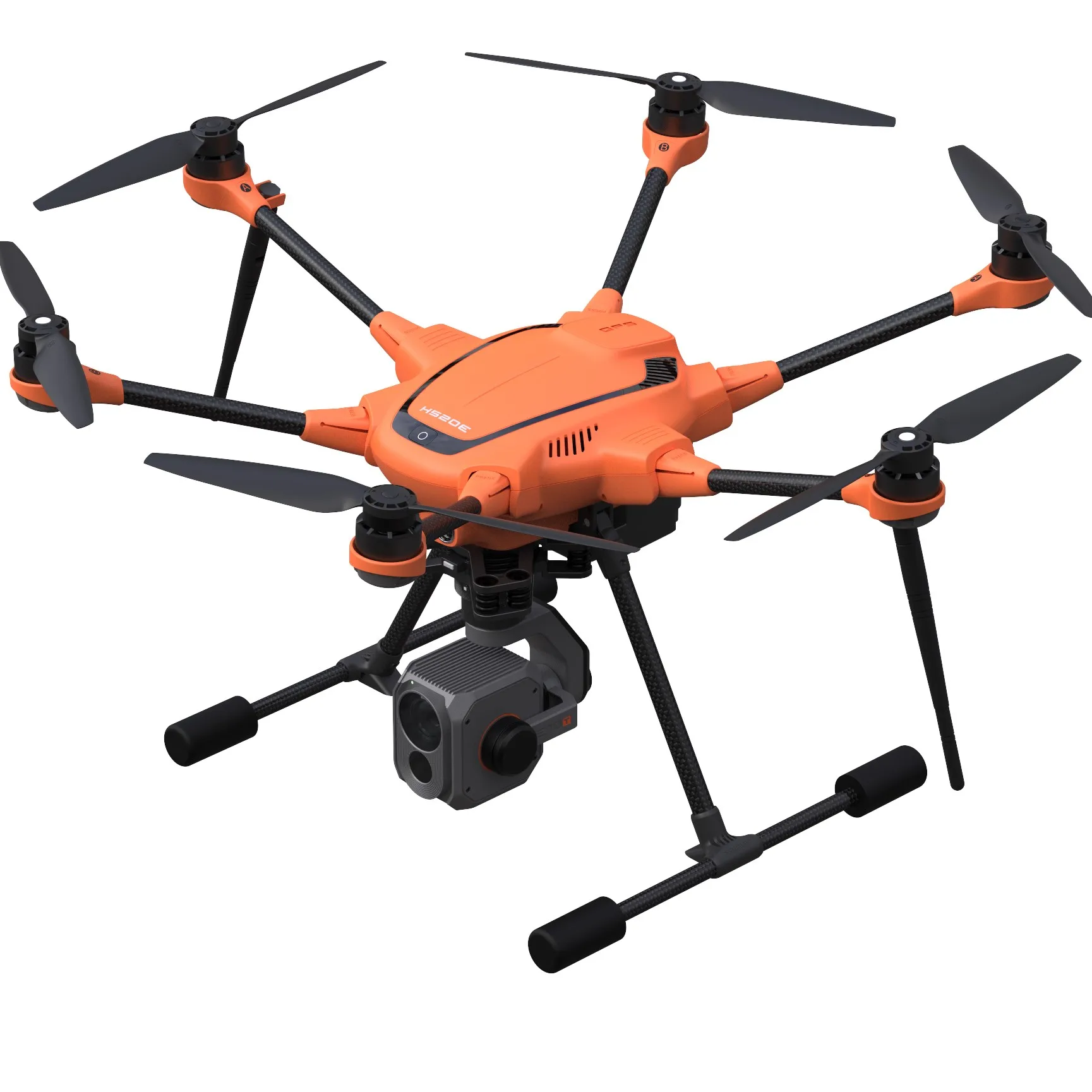 

Yuneec H520E 6 rotor traffic accident scene investigation solution drone