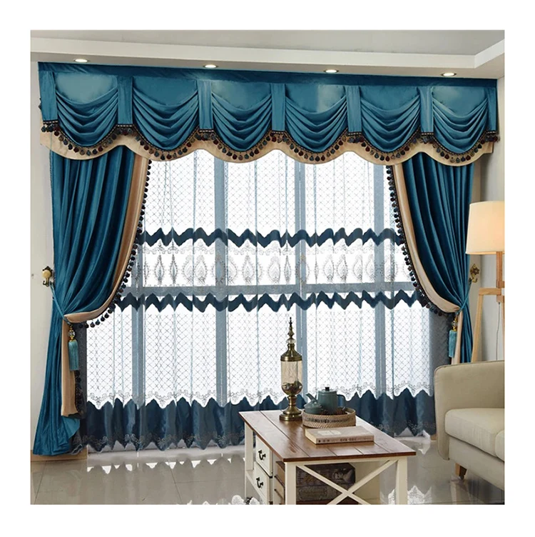 Venta al por mayor cenefas modernas cortinas-Compre online los mejores