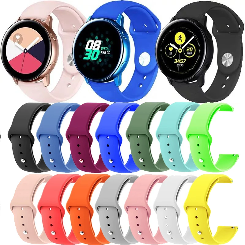 

Silicone Sport Band Strap for Samsung Gear S3 Quick Release WatchBand  Strap Band Bracelet Active 2