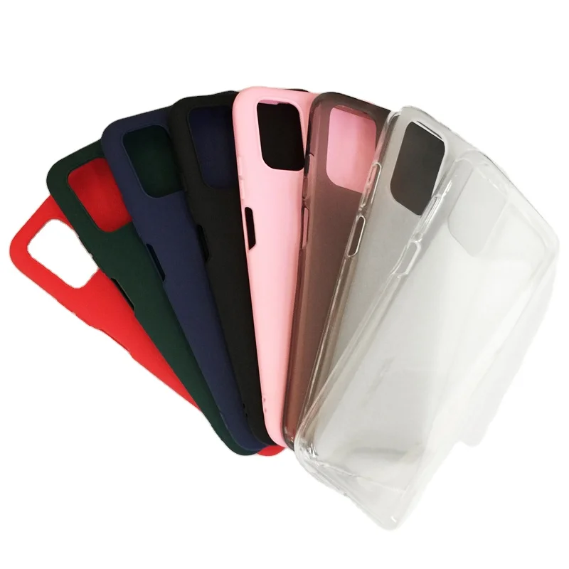

matte soft tpu Case for Xiaomi Redmi 9 Power , transparent Pudding case Cover