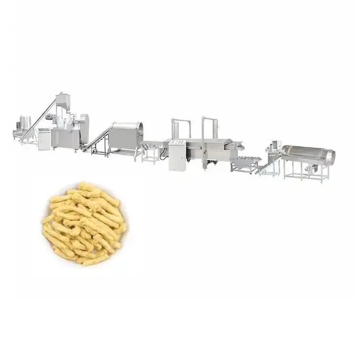 Cheetos Fried Food Production Factory Extruder Processing Line