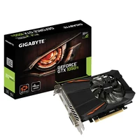 

GIGABYTE NVIDIA GeForce GTX 1050 Ti D5 4G with 4GB GDDR5 128bit Memory Support up to 8K Display @60Hz GPU (GV-N105TD5-4GD)
