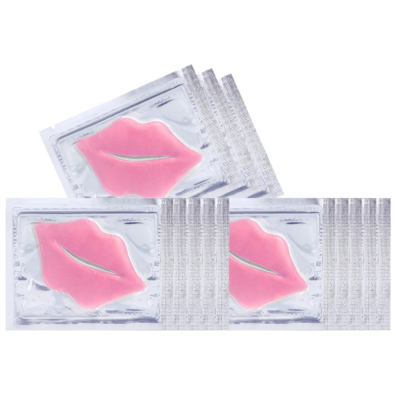 

Pink 24K Gold Lipmask Private Label Plumper Collagen Lip Sleeping Mask collagen organic lip mask