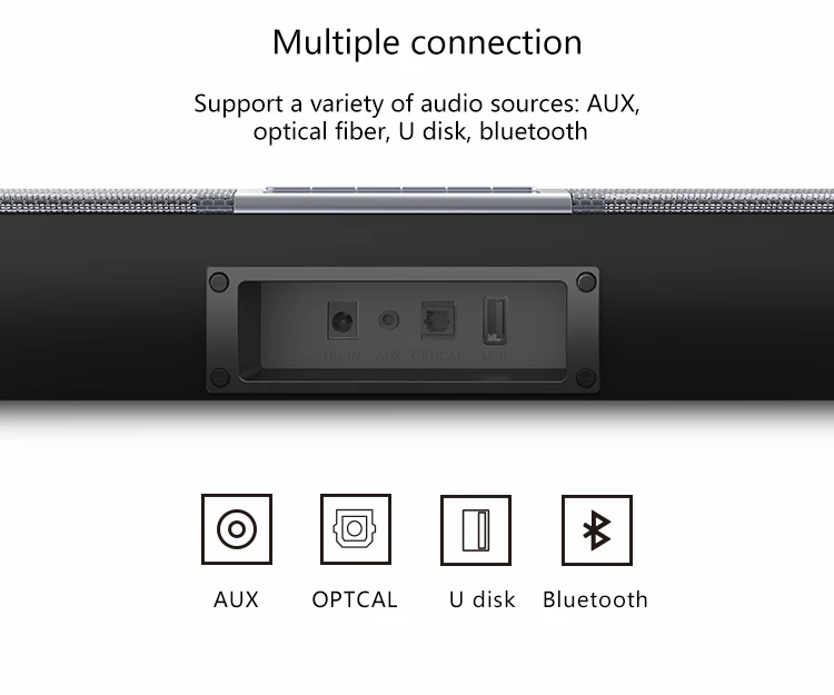 Aao New Arrival Bluetooth Soundbar For Tv Wireless Speaker With Cheap