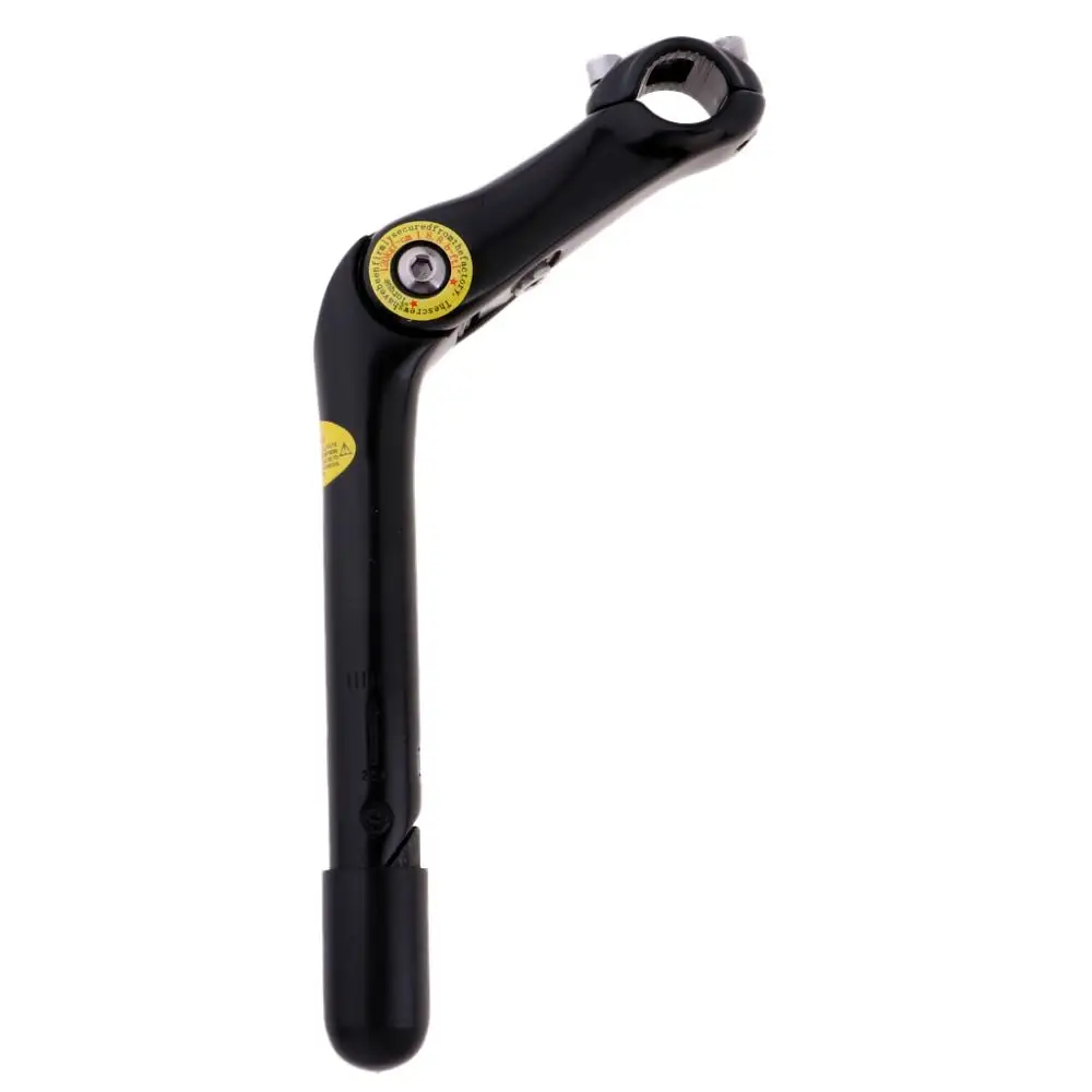 Adjustable Angle Bicycle 25.4mm Handlebar Stem Riser Aluminum Alloy Front Fork Stem Adapter 25.4/22.2mm 180mm Bike Accessories