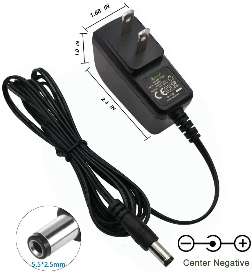 Glæd dig Advarsel Grundlægger 9v 0.5a Ac Power Adapter For Casio Piano Keyboard Tuner/boss Guitar Effects  Pedal/zoom/ditto Replacement Transformer - Buy Power Adapters,Ac Dc Adapter  Power Adapter,Universal Travel Adapter Product on Alibaba.com