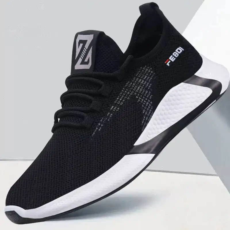 

pvc sole man sneaker cheap valuable mesh upper light weight