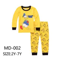 

cotton pajamas high quality cartoon Long-sleeved trousers styles cute boys new children pajamas for caluby brand