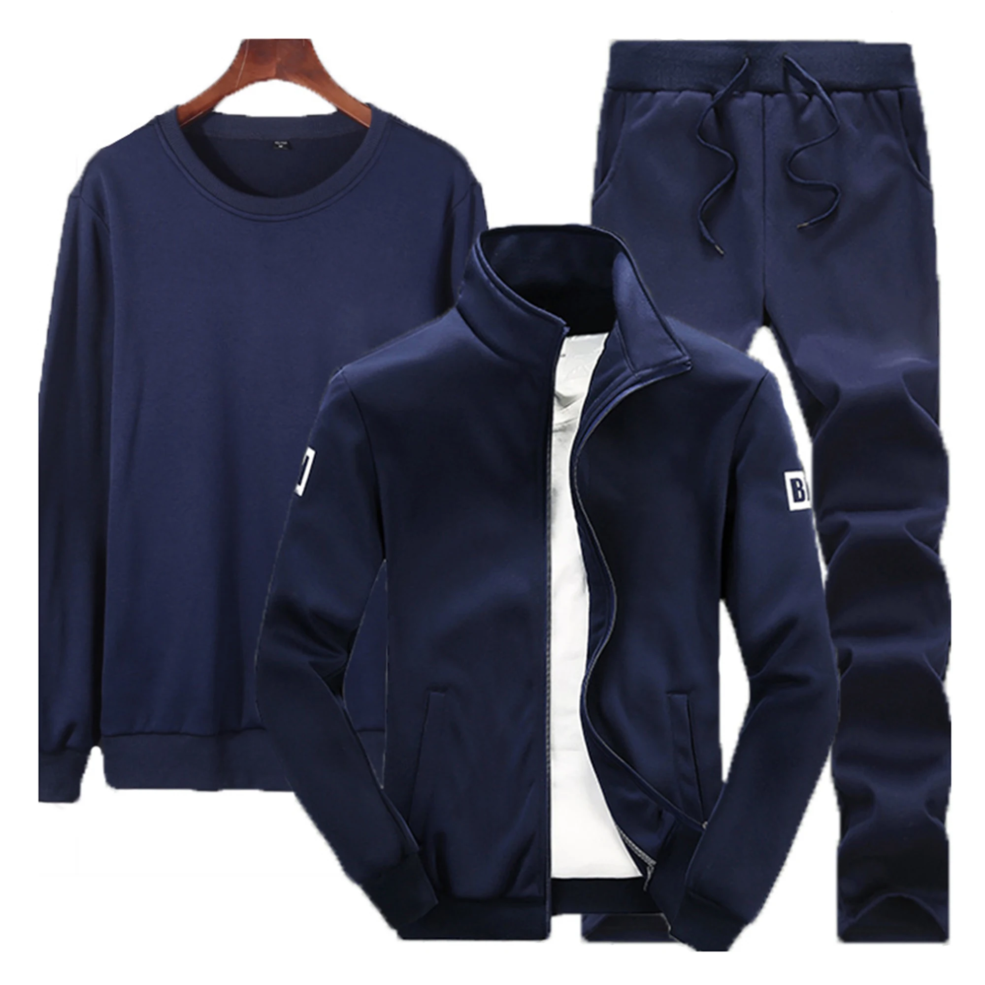 

high quality polyester cotton bling track suit sportswear custom tracksuit sweatsuit men ladies wholesale