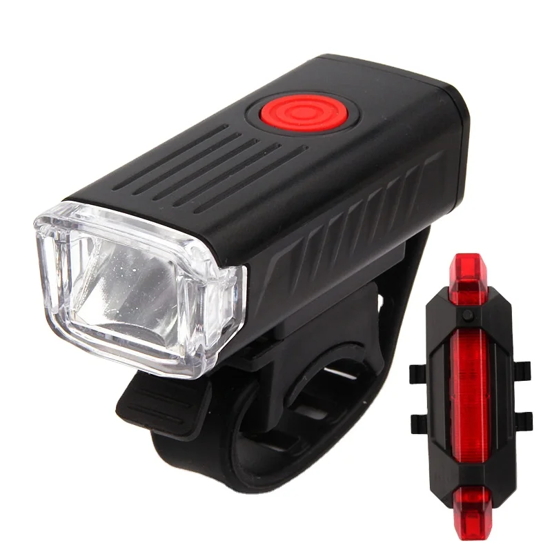 

USB Rechargeable Waterproof Bike Light MTB Bicycle Front Back Rear Tail Light Cycling Safety Warning Light