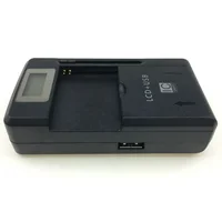 

AU/EU/UK/US PLUG lcd display speedy mobile phone lithium ss-8/ss8 yiboyuan universal battery charger with usb output