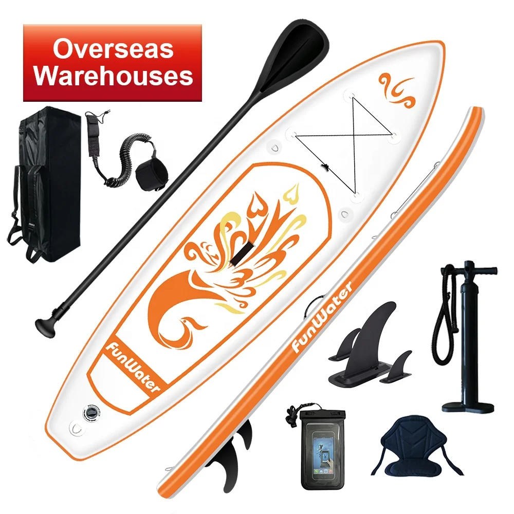 

FUNWATER Drop Shipping inflatable sup stand up paddle board foldable paddle board inflatable sup paddle board