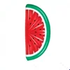 Factory direct selling large 180*90cm inflatable float Half-watermelon for adult inflatable floating island for sale