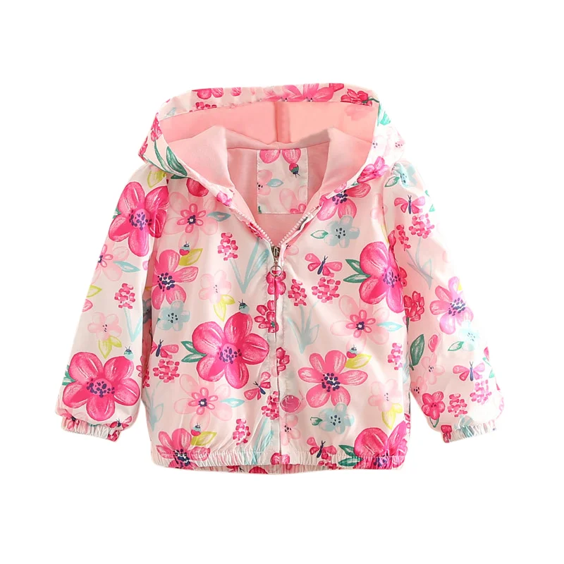 

2021 hot sale Breathable baby coat Long-sleeve Zipper baby girl jacket coat 1-6 years baby clothes coat autumn girls jacket