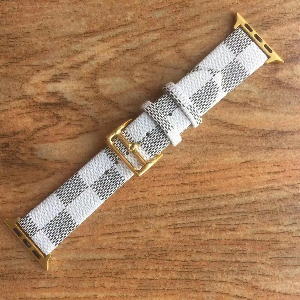 

designer applewatch watch band luxury, Square watch band, lattice watch band