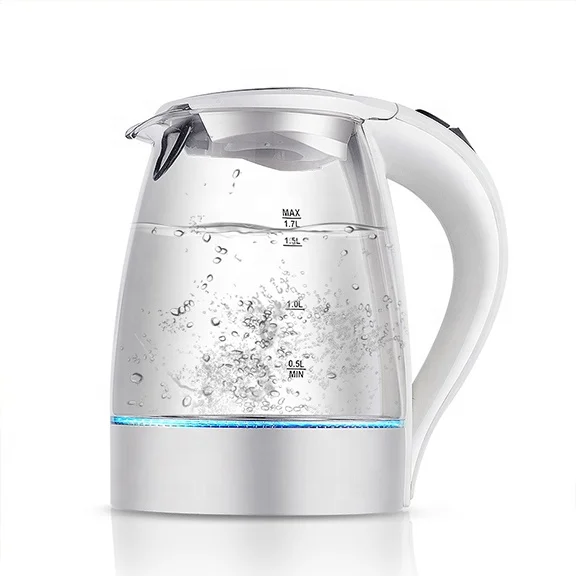 

Popular 1.7L Borosilicate Glass Electric Water Kettle Home Appliance Tea Kettle Water Boiler