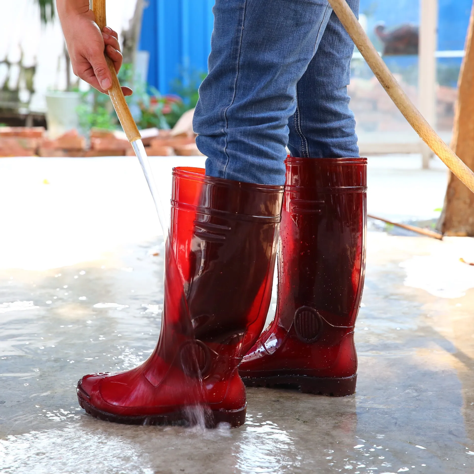 non slip waterproof boots