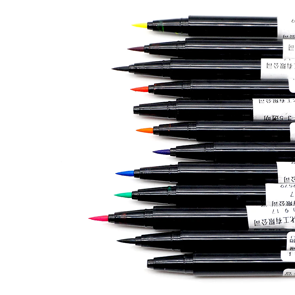 

2021 New design Waterproof Adhesive Eyeliner Fast Dry No Logo colorful eyeliner Liquid Eyeliner Pen