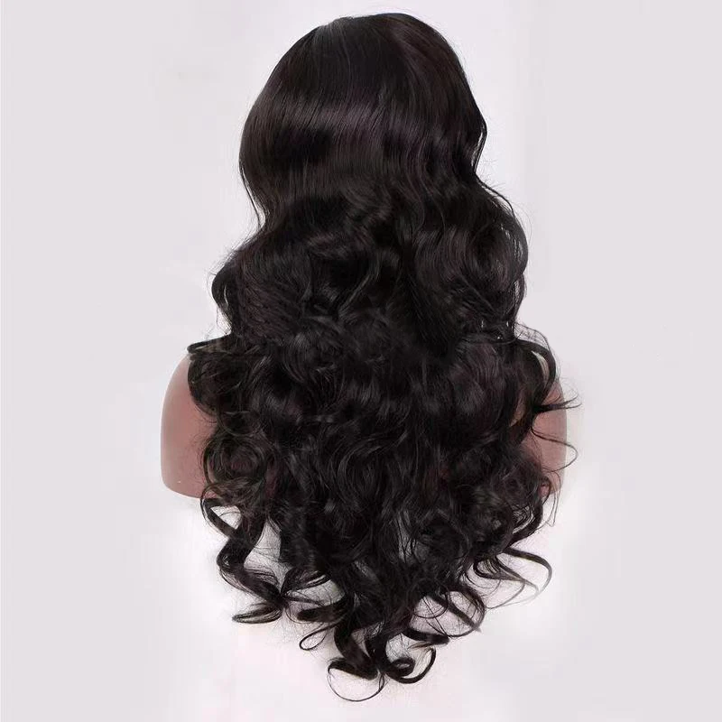 

Transparent Lace Front Wigs Human Hair 10a Body wave Pre Plucked Bleached Knots 100% ombre wavy Human Hair Wigs