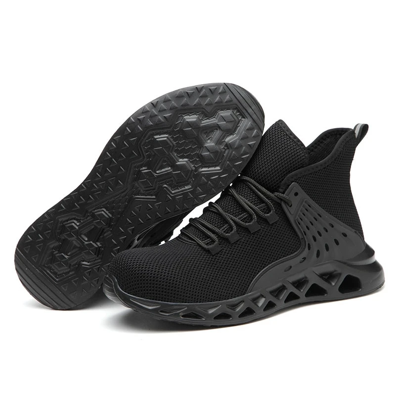 

Steel Toe Cap Unisex Cotton Fabric Eva Safety Shoes with Steel Toe