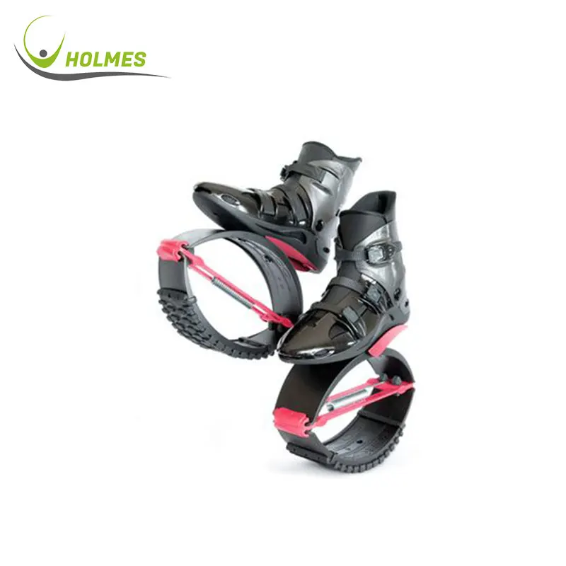 

Cheap price new style kangaroo jumping shoes at a discount, Black/red