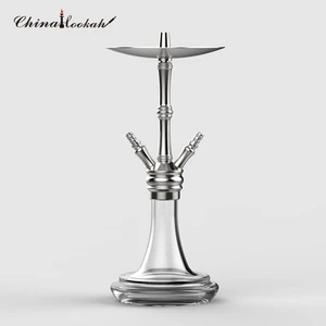 Image of High quality Germany stainless steel large size hookah with molasses shisha