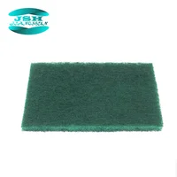 

4" x 6" kitchen cleaning nylon abrasive heavy duty scrub green scouring pad