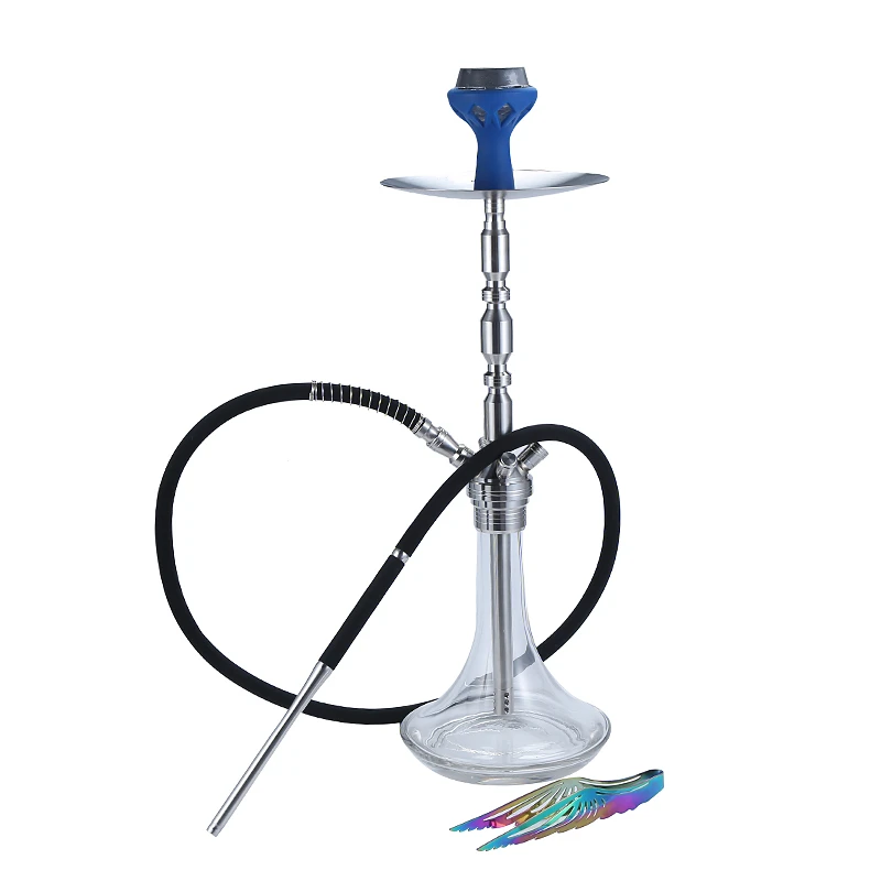 2020 Wholesale High Quality German Hookah Sheesha Glass And Stainless Steel Hookah Arguile Glass