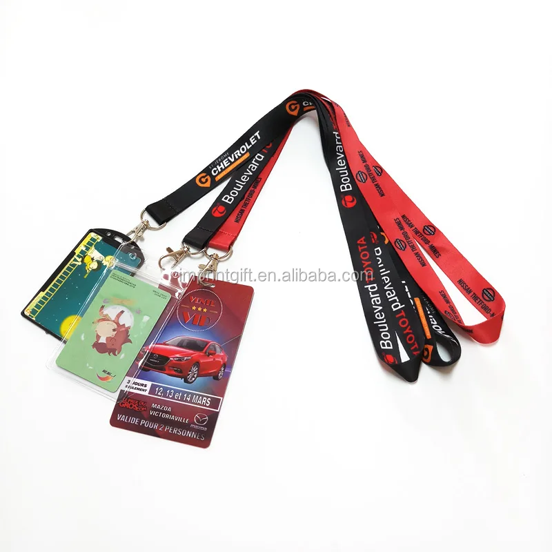 Laminated Id Cards Pvc Credential Pass Access Control Card With Lanyard