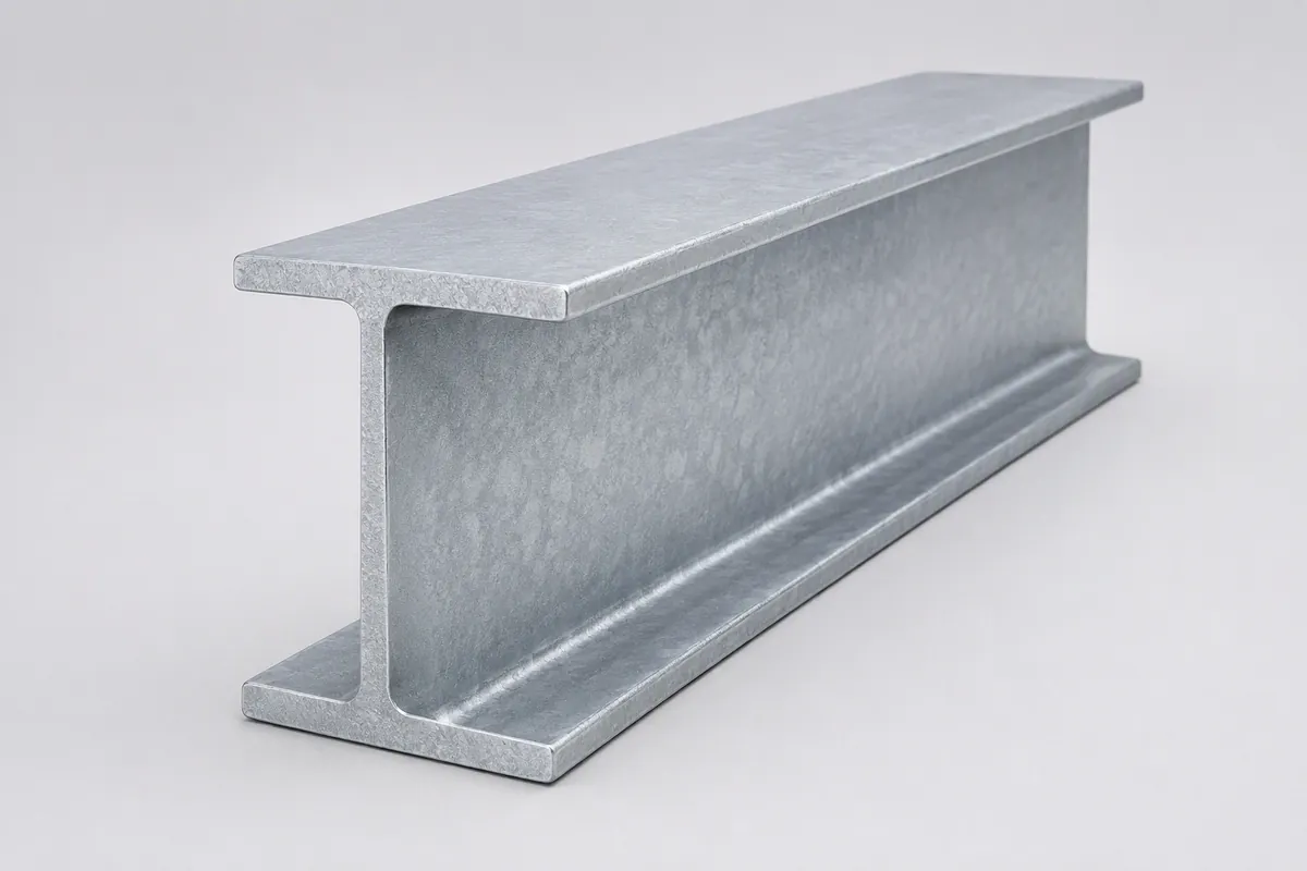 Galvanized Light H-Beam, grades Q235B / DX51D