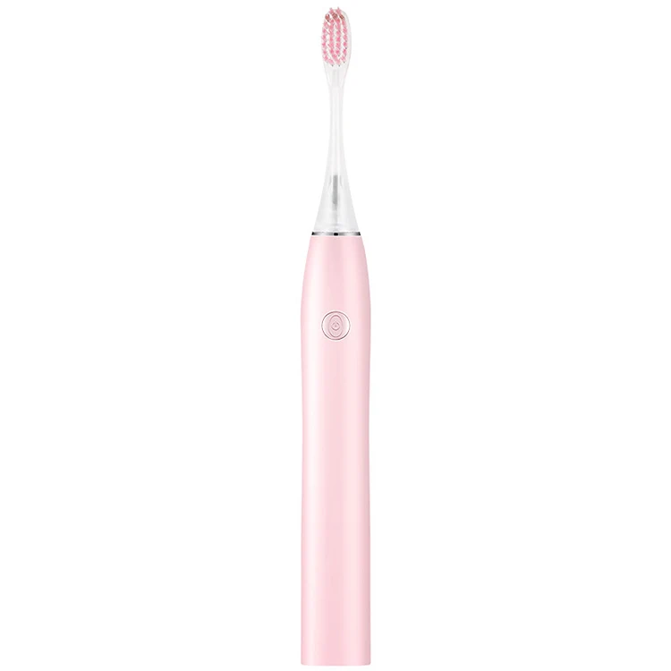 

Hot products travel electric silicone sonic smart electric toothbrush, Pink