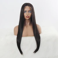 

Free shipping 150% density Bleached Knot remy Brazilian human hair free part fake scalp lace front human hair wig for women