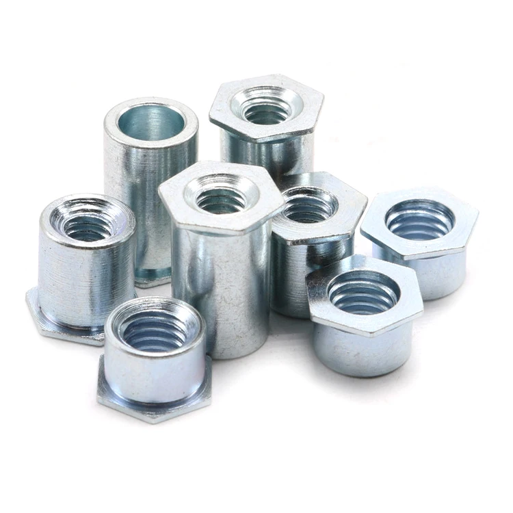 Zinc Plated Thruhole Threaded Self Clinching Standoff For Thin Metal
