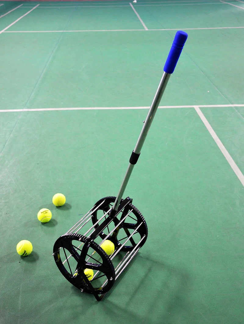 
ASENVER automatically tennis ball collector professional ball receiver pick up training equipment multi-ball frame 