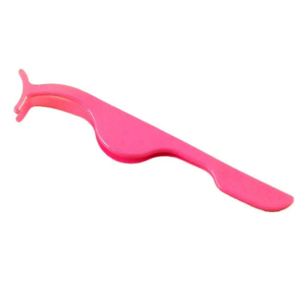 
Customized logo rose gold lash applicator stainless steel eyelashes tweezers mink strip lashes applicator 