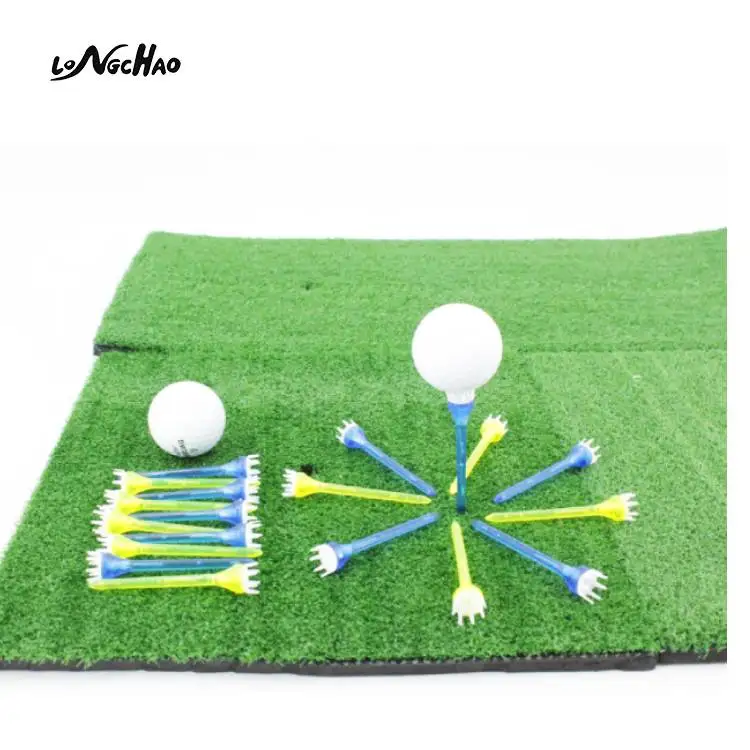

Factory wholesale New style Colorful Plastic Crown Tees Bulk Golf Tees, Blue/yellow