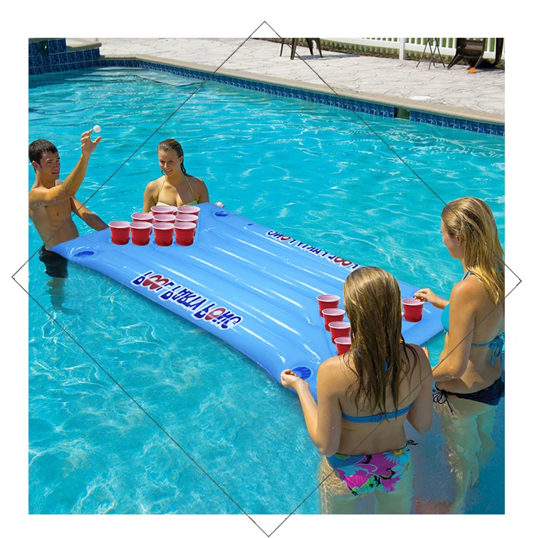 Oem Custom Party Game Inflatable Beer Pong Pool Float Table Buy