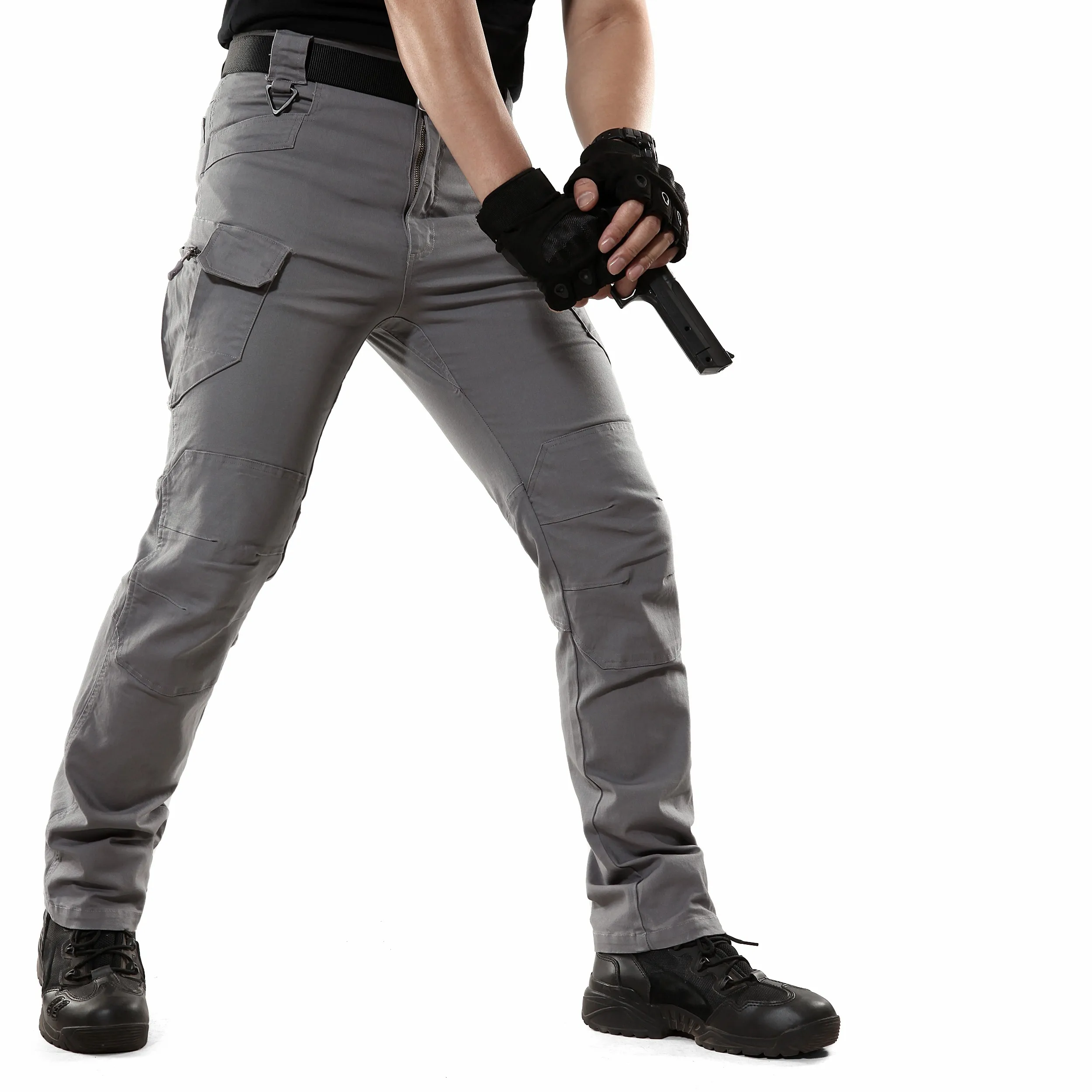 

pant shirt archon tactical waterproof pants, men hiking pants light gray military tactical, Black, grey-green, charcoal gray, brown, khaki