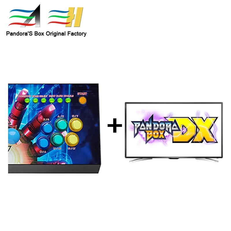 

In Stock 4 Players Online Game Best Pandora Box Arcade To Buy With Button Light Support Download Games