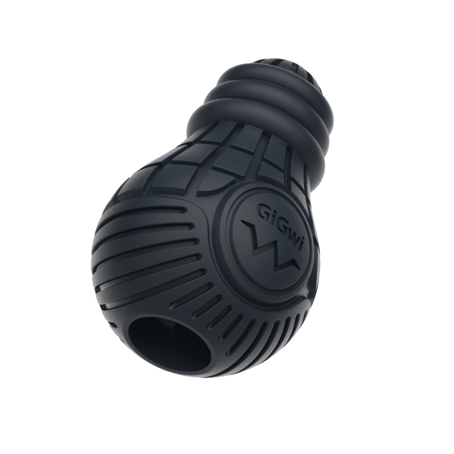

Aggressive Strong rubber dog toys factory price, Black