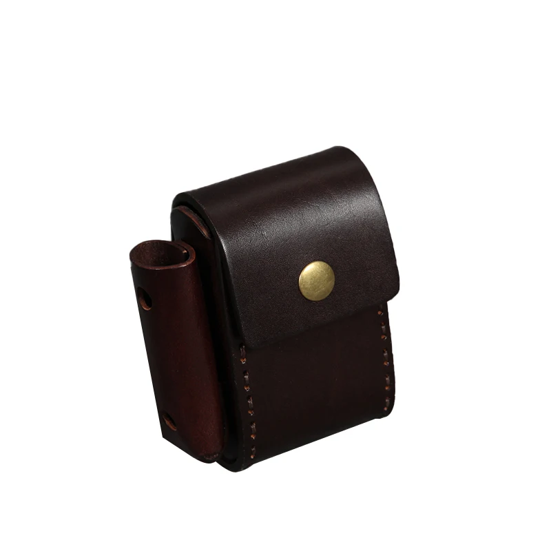

New Fashion Custom Cigarette Case Vegetable Tanned Leather Cigarette Case, Customized