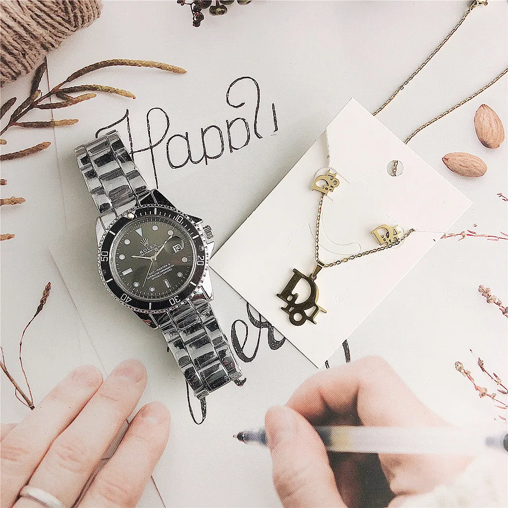 

Low cost waterproof 2020 couple wristwatch women gold wristwatches reloj pulsera watches top luxury brand watch set for men