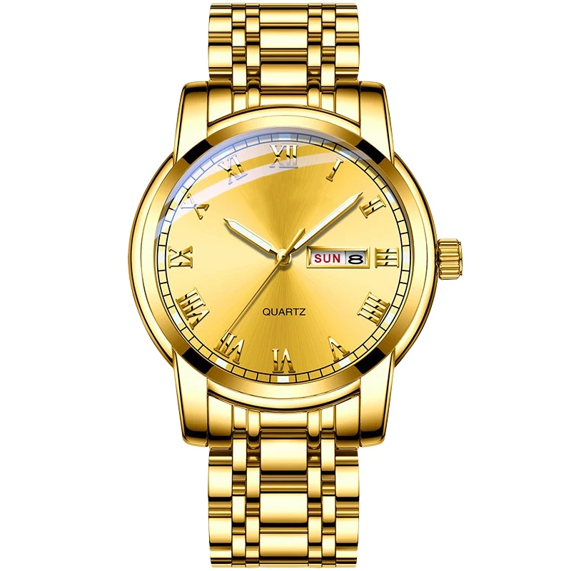 

Quartz Men'S Casual Business Wrist Watches Hombre Multifunction Sport Watch