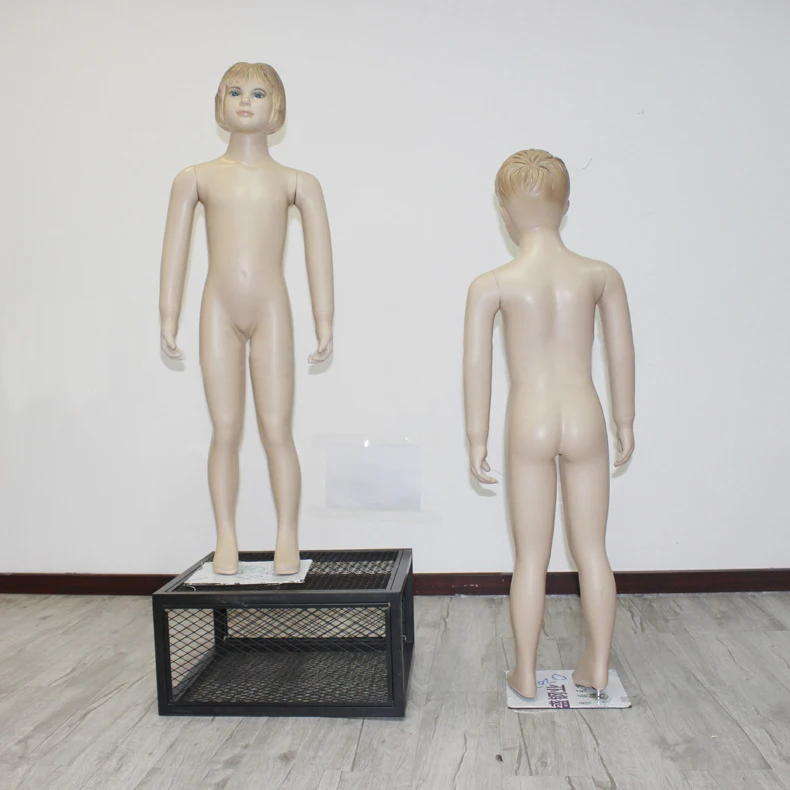 Child Fiberglass Realistic Mannequin Dress Form Display #MZ-ANN3 