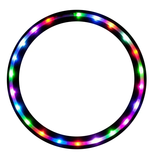 

fitness gym equipment Circle weighted hula ring adult led hula hoops, Customized